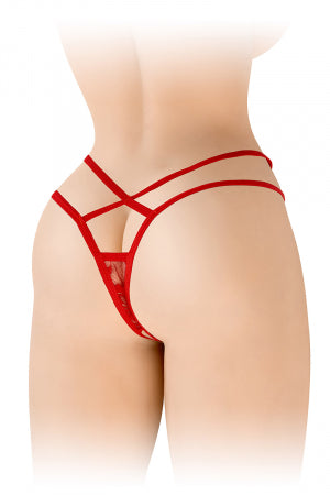 String ouvert Mylene rouge · Fashion Secret · vue 3