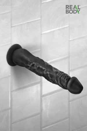 Gode réaliste 21 cm noir Real Justin · Real Body · vue 3