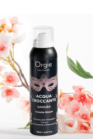 Mousse de massage effervescente Sakura 150ml · Orgie · vue 3
