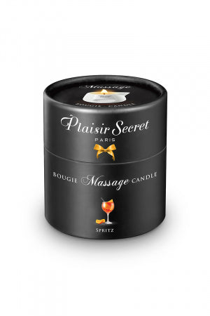 Bougie de massage gourmande Spritz · Plaisir Secret · vue 2