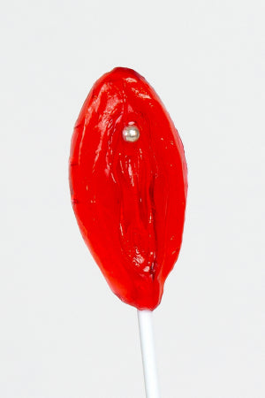 Sucette vulve fraise 2 · Secret Play · vue 2