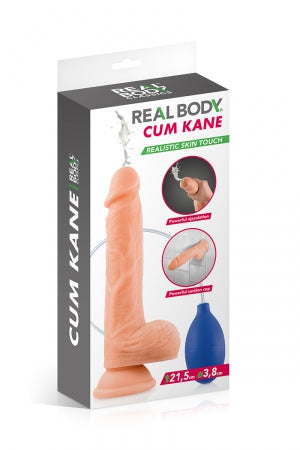Gode éjaculateur Cum Kane 21,5cm · Real Body · vue 4