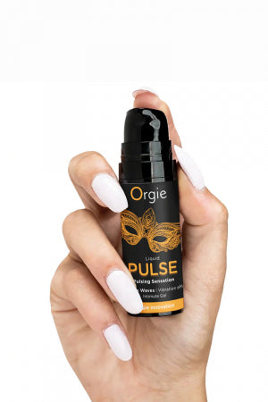 Gel stimulant embrassable Liquid Pulse Orgie · Orgie · vue 3