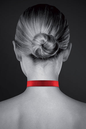Collier rouge cadenas coeur · Bijoux pour toi · vue 3