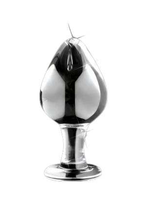 Plug anal en verre borosilicate soufflé à la main Icicles de toute beauté