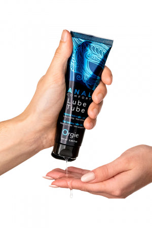 Lubrifiant eau Lube Tube Anal Comfort 100ml · Orgie · vue 3