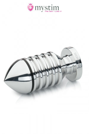 Plug électro-stimulation L Hector Helix · Mystim · vue 3