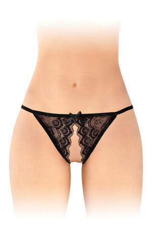 Culotte ouverte Zoé noire · Fashion Secret · vue 3