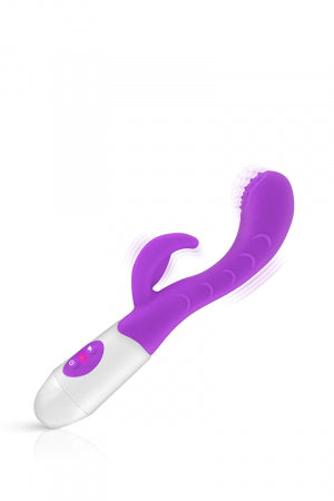 Vibromasseur Rabbit Leola violet · Yoba · vue 3