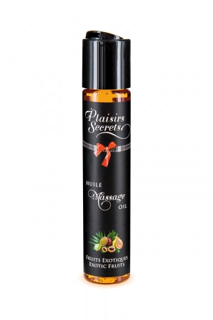 Huile de massage gourmande Fruits Exotiques · Plaisir Secret · vue 3