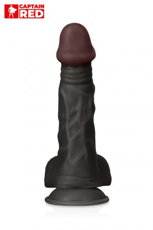 Gode Amazing Black 23 x 5 cm · Captain red · vue 4