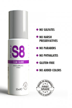 Lubrifiant hybride S8 effet sperme 50ml · Stimul 8 · vue 2