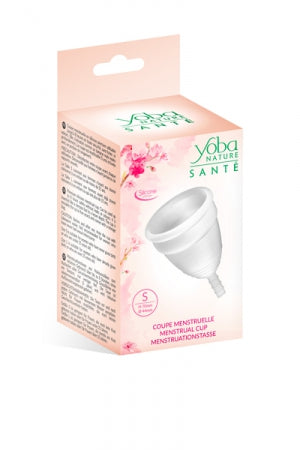 Coupe menstruelle en silicone Nature blanche Yoba