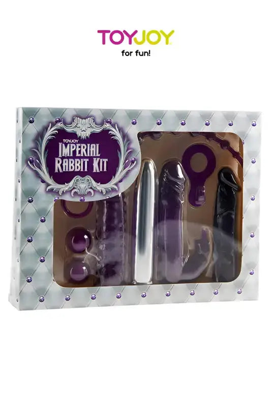 Ensemble de jouets sexuels Imperial Rabbit Kit. Coffret sextoys