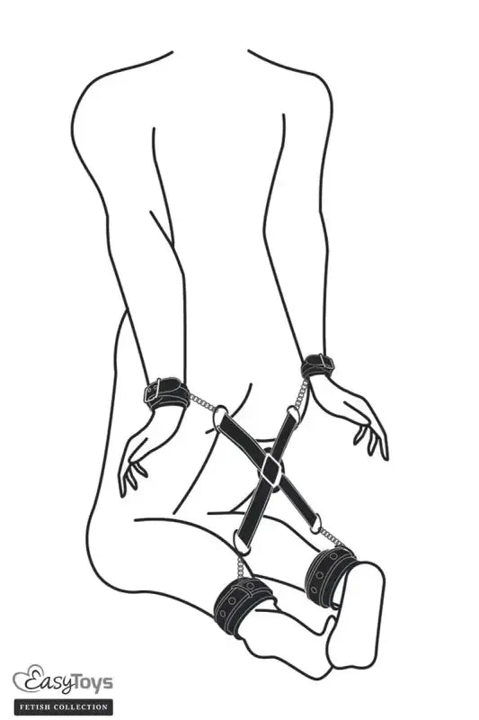 Entraves de type bondage BDSM Attaches BDSM