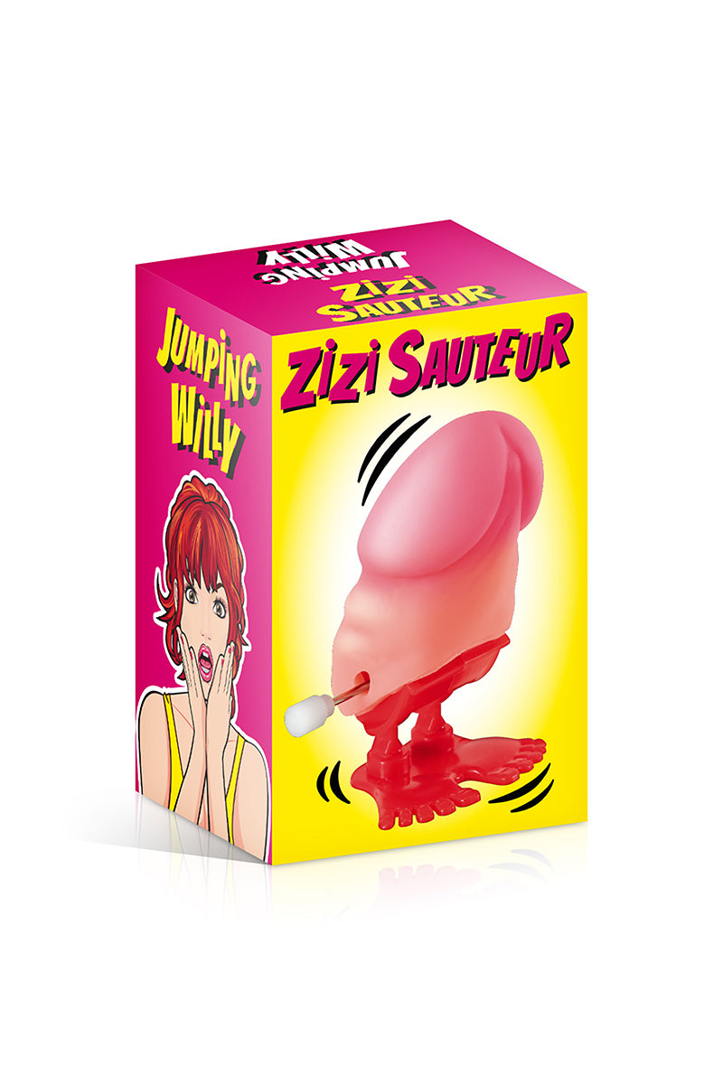 Zizi sauteur dans sa boite parfaite pour un cadeau rigolo