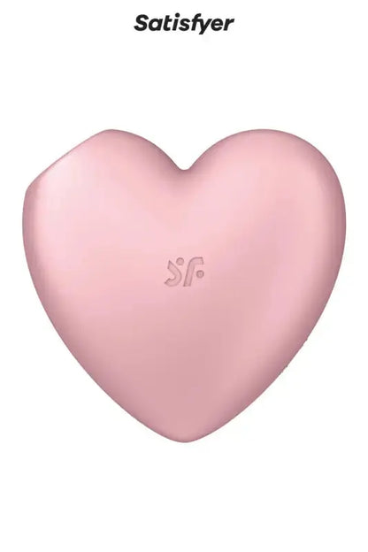 Double stimulateur Cutie Heart rose - Satisfyer LollyDoll Stimulateur clitoridien Satisfyer Cutie Heart - Rose