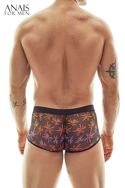 Boxer homme transparent imprimé cocotiers Chill Anaïs for Men