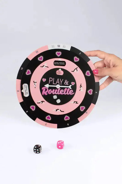 Sex roulette Jeu de roulette rose et noir pour adultes chez LollyDoll