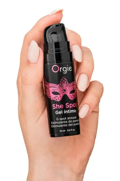 Gel stimulateur point G She Spot flacon pompe de 15ml - LollyDoll
