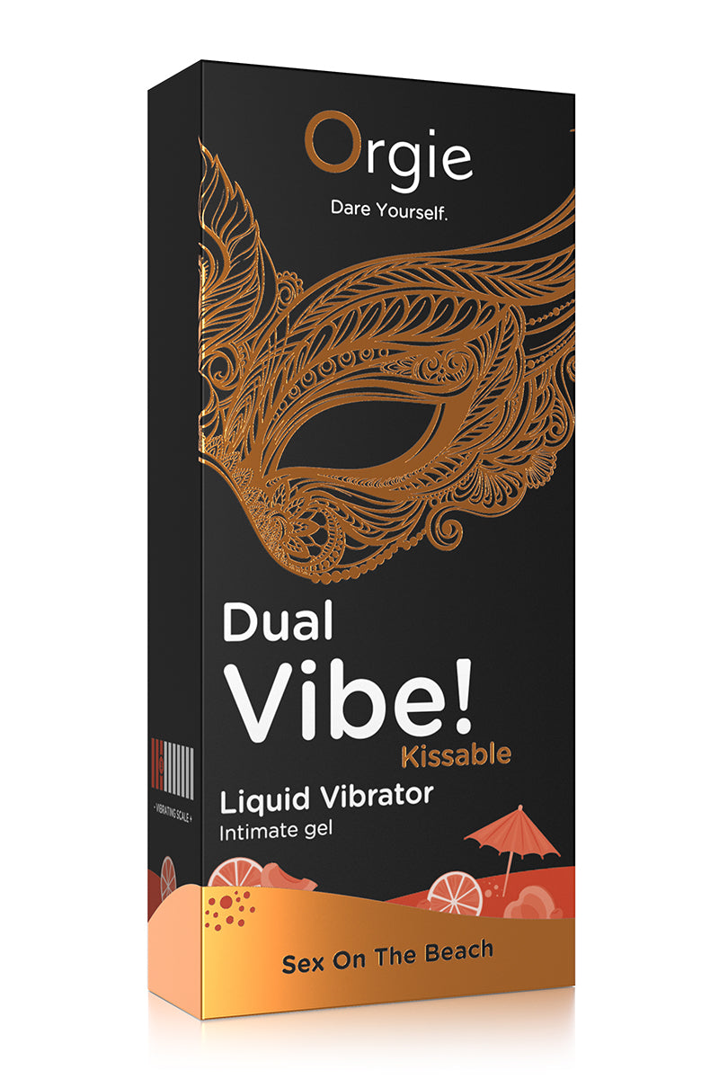 Gel stimulant embrassable Sex On The Beach Dual Vibe Orgie