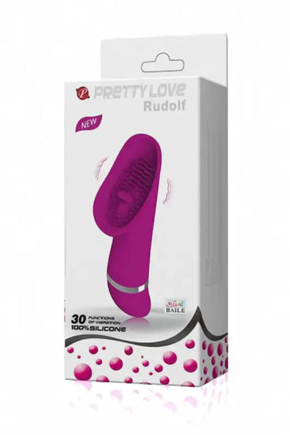 Stimulateur clitoridien Rudolf - Pretty Love dans son emballage sur LollyDoll