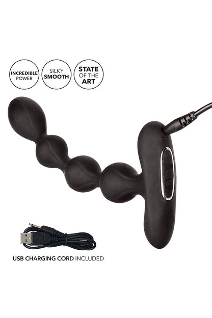 Chapelet anal vibrant flexible Eclipse Slender Beads Calexotics