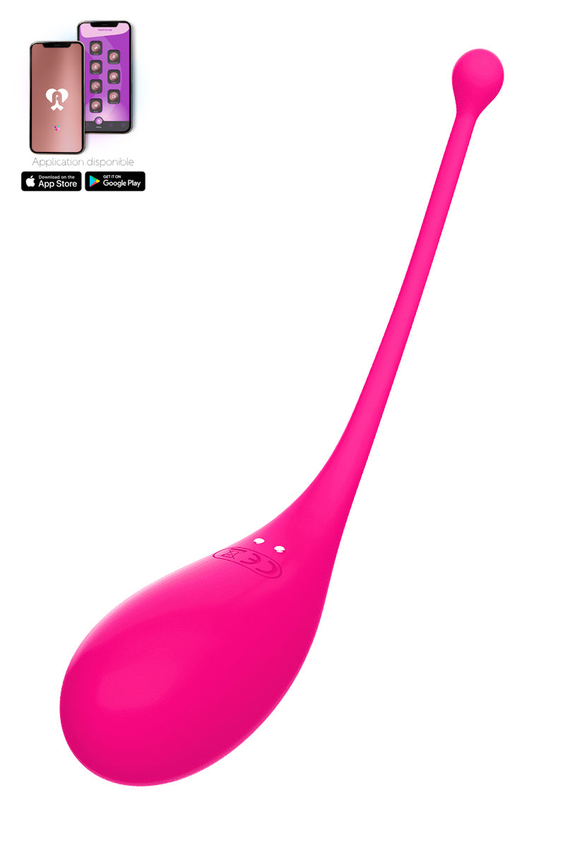 Œuf vibrant connecté Palpitation rose Adrien Lastic