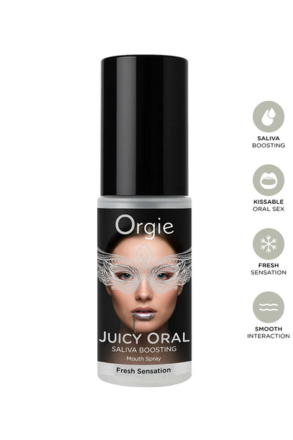 Spray pour fellation Juicy Oral goût menthe 15 ml Orgie