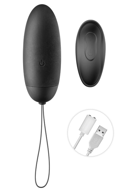 Œuf vibrant télécommandé rechargeable My Empress Black Empire