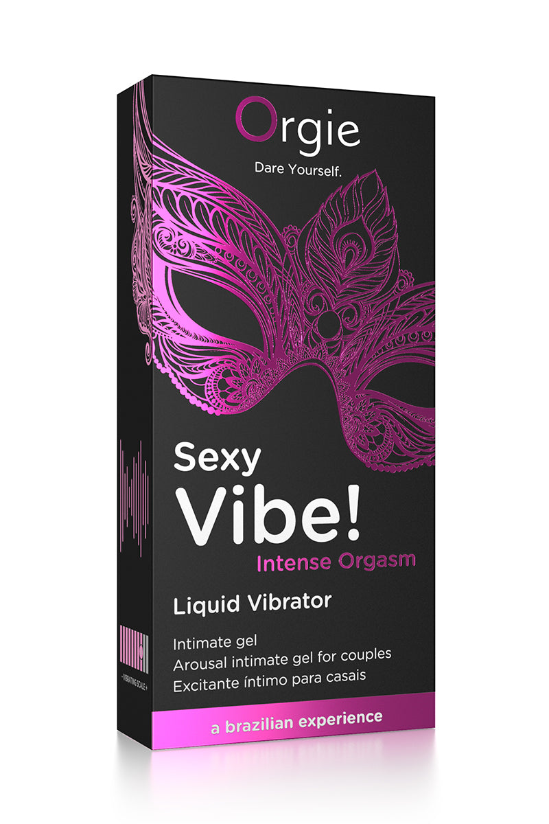 Gel stimulant chaud et froid Sexy Vibe Intense Orgasm Orgie