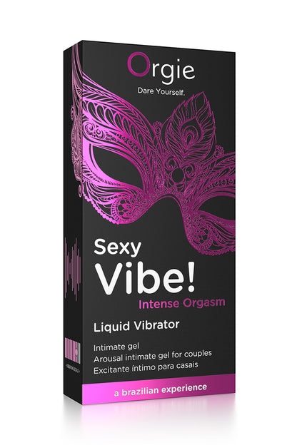 Gel stimulant chaud et froid Sexy Vibe Intense Orgasm Orgie