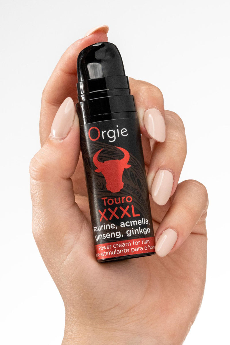 Crème stimulante pour homme effet vibrant Touro XXXL Power Orgie