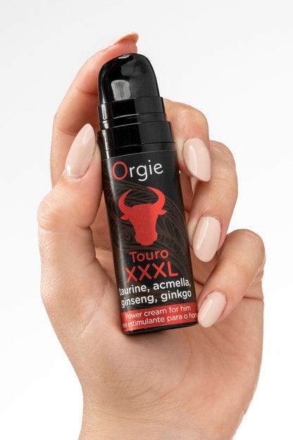 Crème stimulante pour homme effet vibrant Touro XXXL Power Orgie