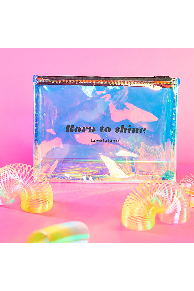 Pochette de rangement étanche Born to Shine Black Onyx Love to Love