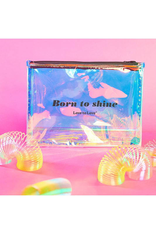 Pochette de rangement étanche Born to Shine Black Onyx Love to Love