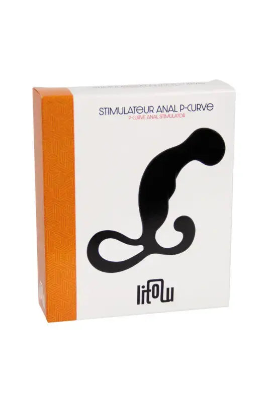 Stimulateur prostate P-Curve de Litolu dans son emballage, idéal pour la stimulation prostatique.