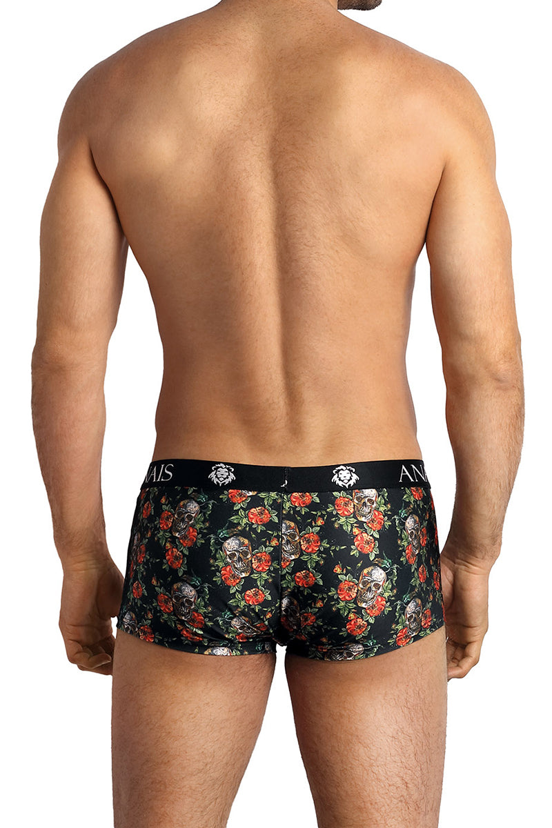 Boxer imprimé crânes et roses rock Power Anaïs for Men