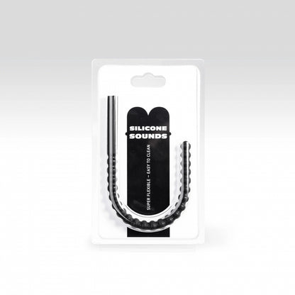 Sonde urétrale à boules en silicone 7 à 10 mm SU10 Silicone Sounds