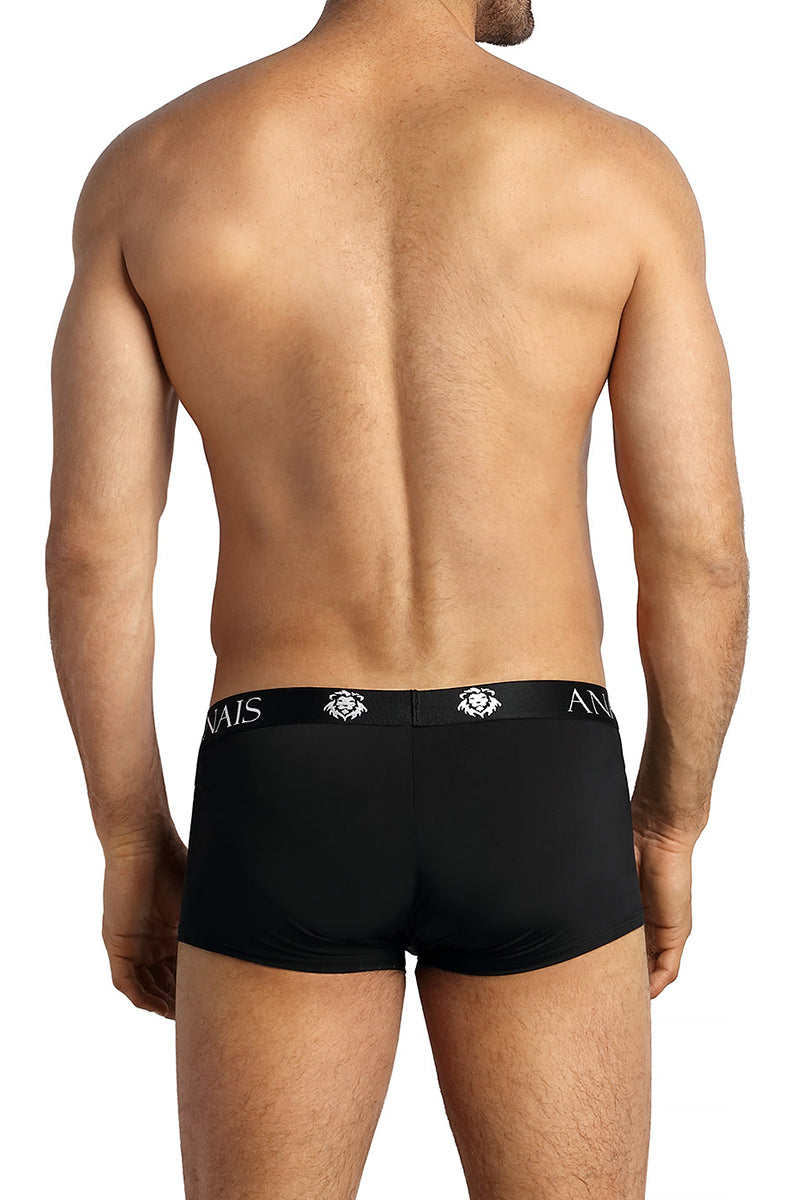 Boxer ceinture large noir opaque Petrol Anaïs for Men