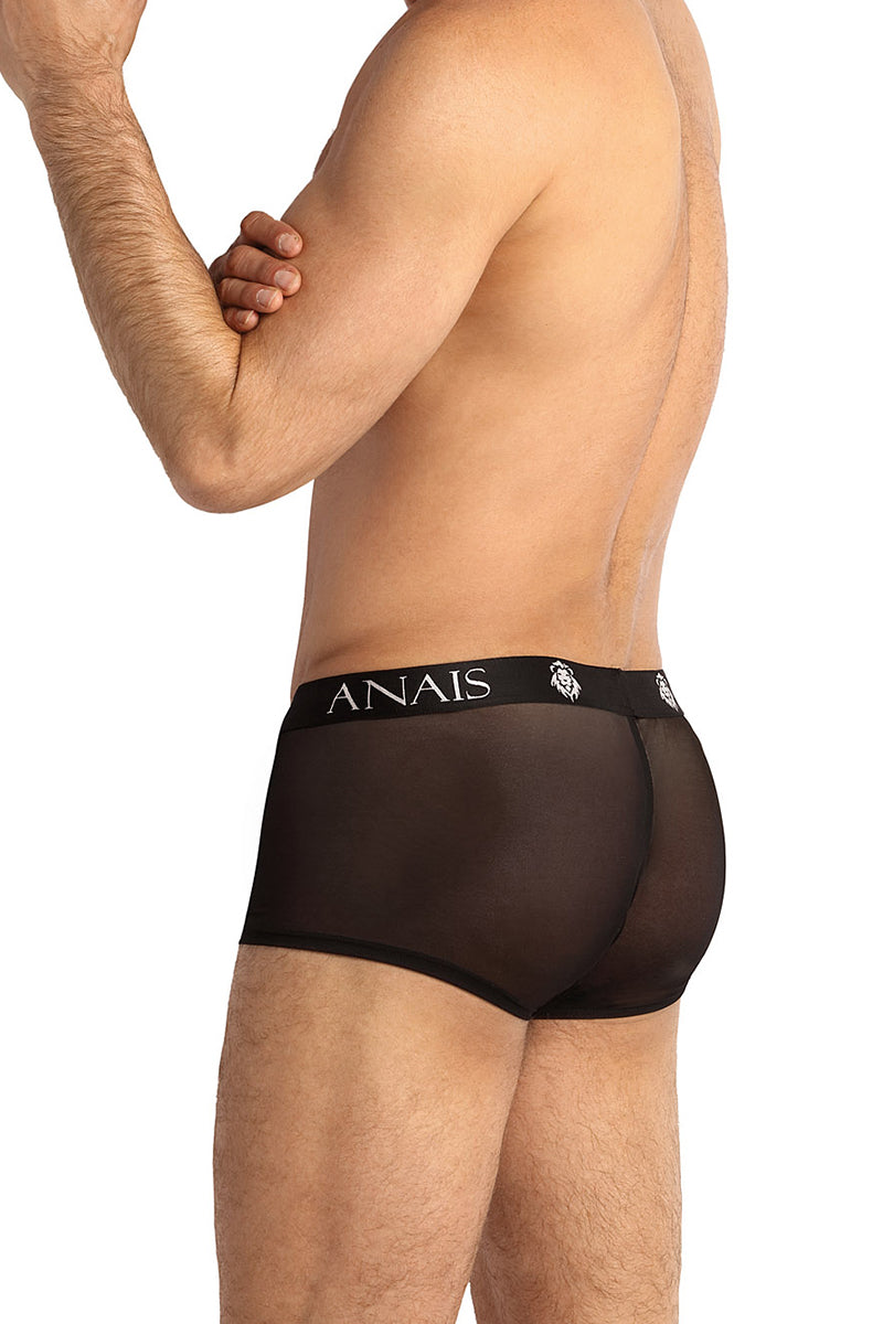 Boxer homme tulle transparent Eros noir Anaïs for Men