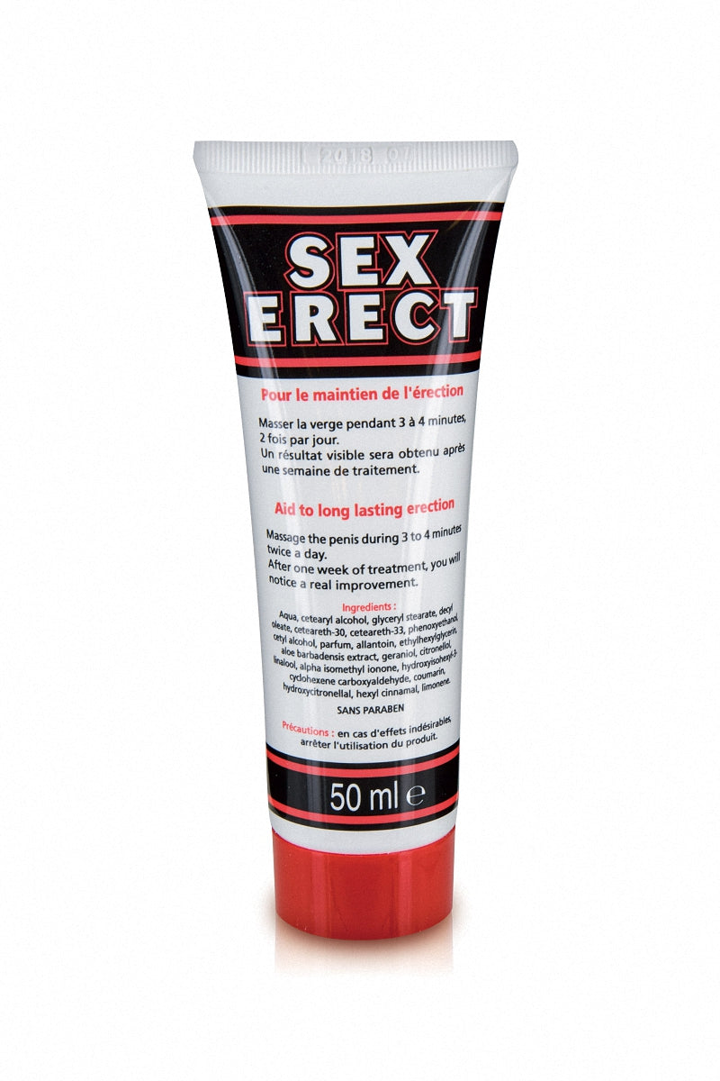 Crème stimulante pour homme Sex Erect Aphro C.