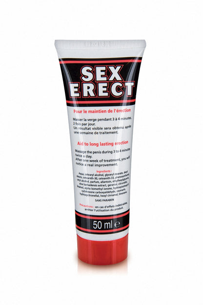 Crème stimulante pour homme Sex Erect Aphro C.