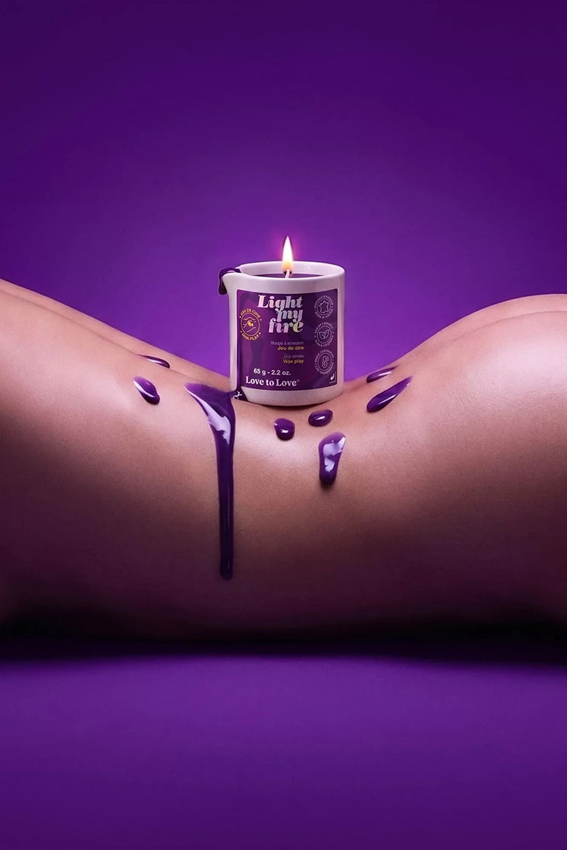 Bougie de massage basse température Light My Fire Love to Love