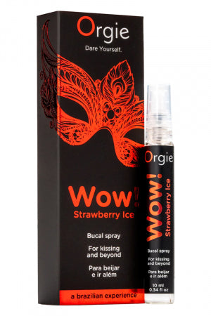 Spray buccal excitant Wow menthol fraise glaçé · Orgie · vue 2