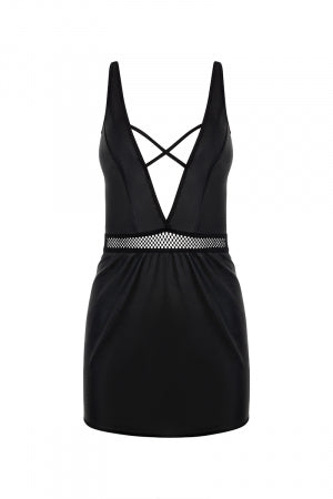 Robe Kristeen noire Passion · Passion Lingerie · vue 2