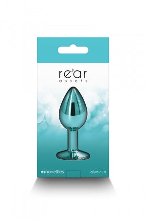 Plug bijou aluminium chromé vert S · NS Novelties · vue 2