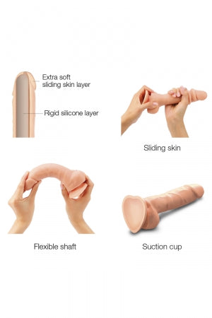 Gode double densité sliding skin S Strap On Me · Strap-on-Me · vue 2
