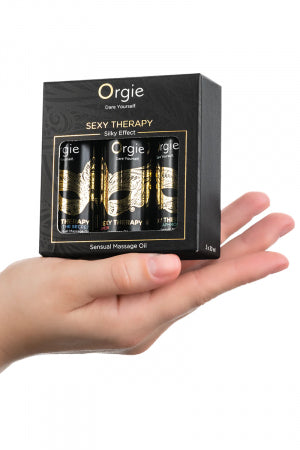 Coffret 3 huiles de massage sensuel Sexy Therapy Collection · Orgie · vue 2