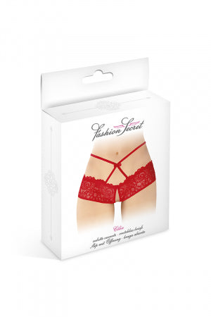 Culotte ouverte rouge Celia · Fashion Secret · vue 2